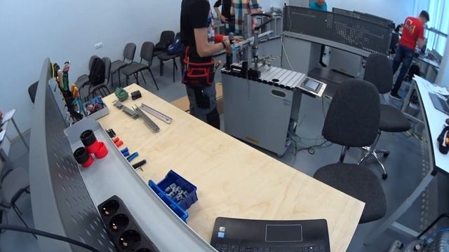 Тренировка команды SPB Task A HS Part 2 #Mechatronics #FESTO смотреть онлайн