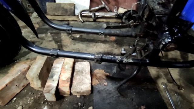 разборка мотоцикла Урал Часть1 смотреть онлайн