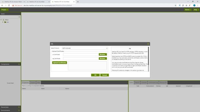 Using an SSL HTTPS Certificate | Matillion ETL смотреть онлайн
