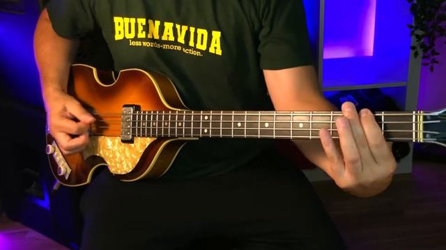 HOFNER Bass + H1133B Flatwound⚡The BEATLES⚡ смотреть онлайн