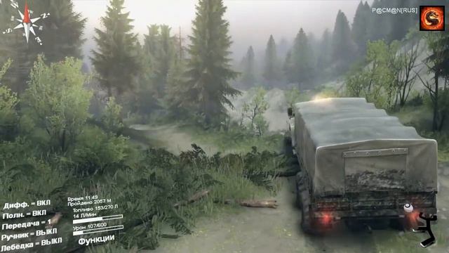 Spintires (полное прохождение) #4 смотреть онлайн