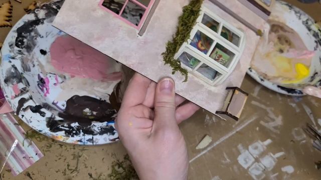 Alleyway Book Nook Tutorial смотреть онлайн