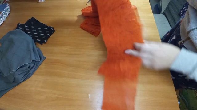 DIY / КАК СШИТЬ БЫСТРО ИЗ ШАРФА КОВРИК / Light rug / смотреть онлайн