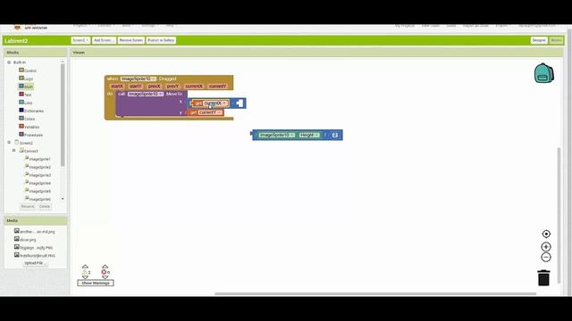 App İnventor Ile Labirent  Uygulaması
