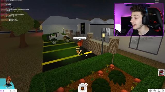 POOR BACON GIRL EXPERIMENT FOR $100,000! (Roblox Bloxburg) смотреть онлайн