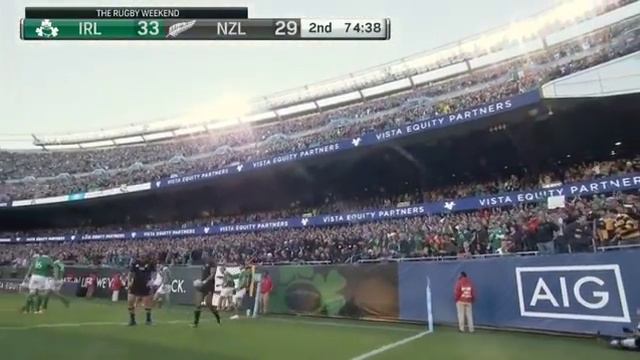 Conor Murray smothers Julian Savea смотреть онлайн