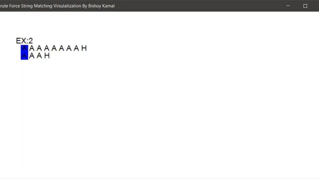 Brute Force String Matching Algorithm Virtualization смотреть онлайн