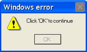 Ошибка Error  錯誤