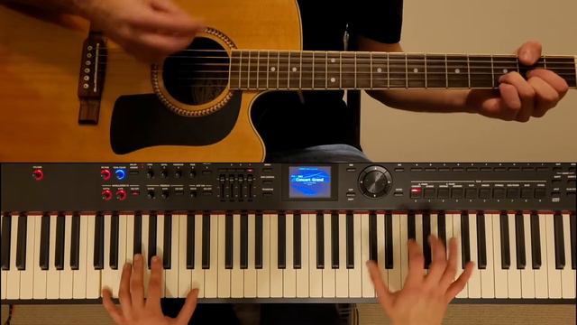 The Band - The Weight (Piano and Guitar Cover) смотреть онлайн