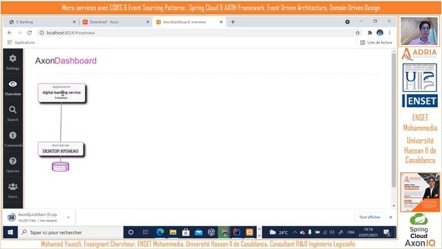 Part 4 - CQRS & Event Sourcing User Case - Spring Boot & AXON- AXON Server смотреть онлайн