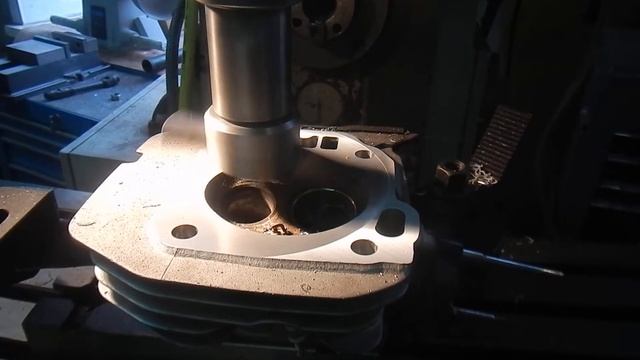 Фрезеровка бошки двигателя лифан, повышение степени сжатия. Полный переход на газ генератор 5.5квт смотреть онлайн