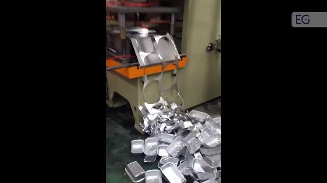 Линия для изготовления контейнеров из фольги ATW-SL550 + ATW-45T