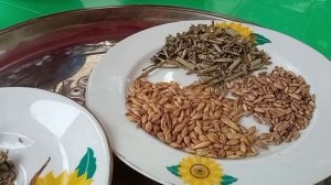 Целебный настой на ячменной воде.При сухой натуре печени.