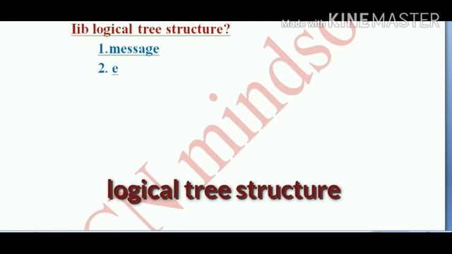 Logical tree structure in IBM integration bus or websphere message broker? смотреть онлайн