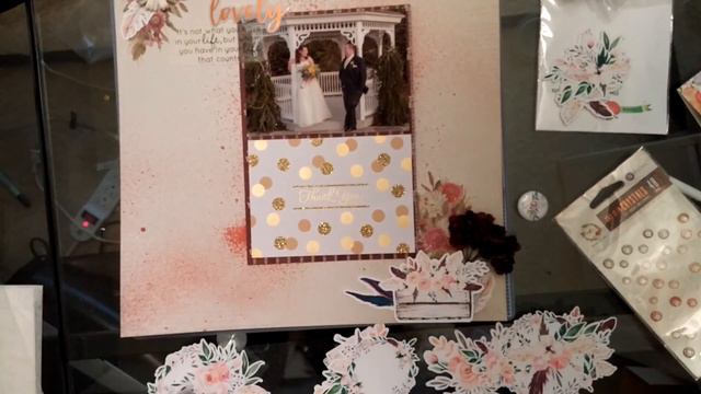 Scrapbook Process 15 - Lovely featuring Cheeky Studio смотреть онлайн