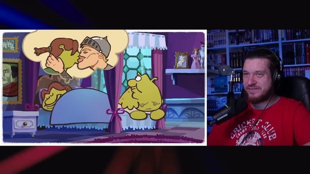 НАСТОЯЩАЯ ВЕРСИЯ ШРЕКА 2 (The Ultimate “Shrek 2” Recap Cartoon) | РЕАКЦИЯ смотреть онлайн