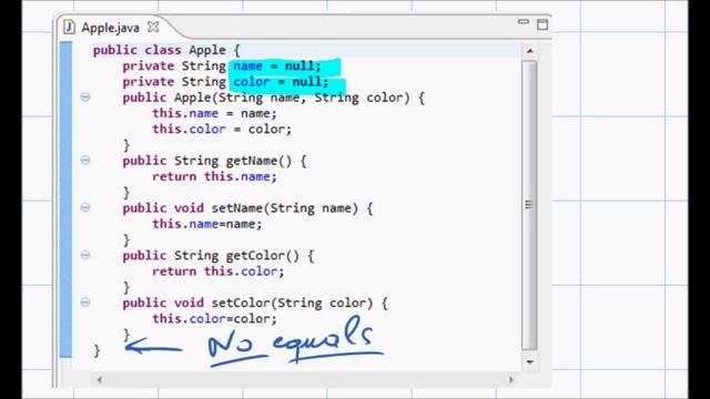 equals Method Tutorial - JAVA смотреть онлайн