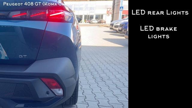 Lights Peugeot 408 GT - Matrix Beam Full LED + Rear 3D Lights / Lights Technical Info смотреть онлайн