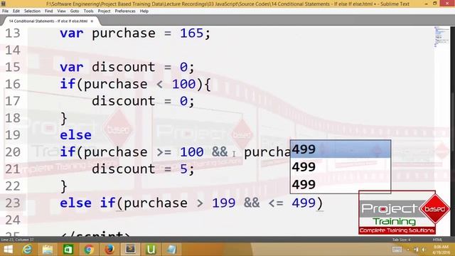 020 JavaScript for Absolute Beginners Urdu Hindi Condition Statements If else if else if else смотреть онлайн