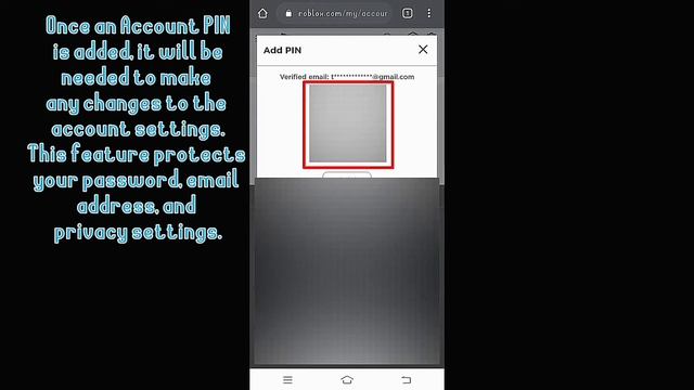 Roblox|How To Enable Account Pin And 2 Step Verification On Roblox(Mobile) смотреть онлайн