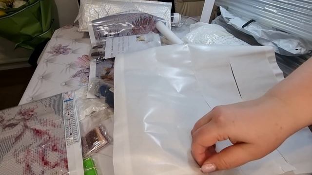 #16 Распаковка. Алмазная ВЫШИВКА для души! Картины с AliExpress смотреть онлайн