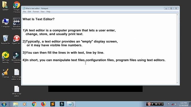 What is Text Editor, Explained in Hindi смотреть онлайн