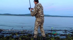 Рыбалка на Сыдинском заливе в июне.
