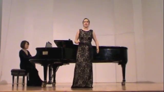 Marina Lombardi -Manhattan School of Music Junior Recital - R. Hageman, "Do not go, my love" смотреть онлайн