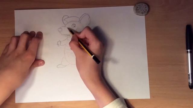 Видеоуроки по рисованию животных- (прикольная мышка)! смотреть онлайн