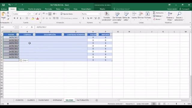 Descontar del inventario al guardar una factura - Muy útil para negocios | Microsoft Excel смотреть онлайн