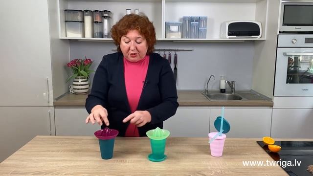 Пресс для цитрусовых Tupperware. смотреть онлайн