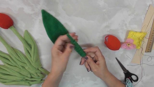 Мастер-класс "Изготовление тюльпана из ткани" Ворошилова Н.И смотреть онлайн