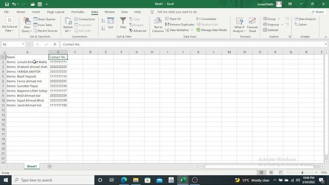 Import Bulk Contacts from Microsoft Excel to your Android Phone смотреть онлайн