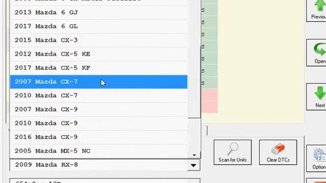 Ford + Mazda calibration setting смотреть онлайн