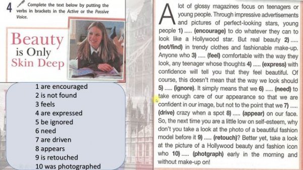 Spotlight 8. Модуль 4. Grammar Check