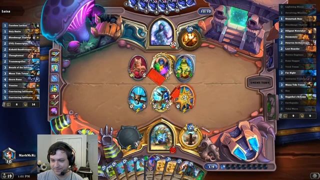 Instructor Fireheart AMAZING Miracle OTK! Dwarven Archaeologist Combo! | Hearthstone смотреть онлайн