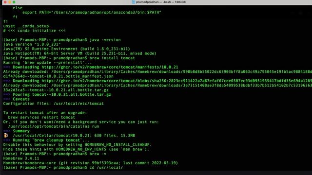 How to install Apache tomcat 10 on macOS смотреть онлайн