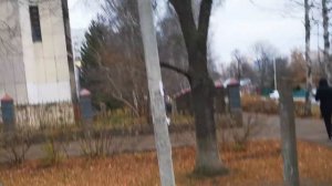 Мы сели на трамвай и поехали по городу Уфа