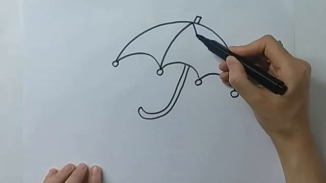 soyabon rasmini chizish/draw an umbrella image/нарисуйте изображение зонтика/एक छाता छवि खींचना смотреть онлайн