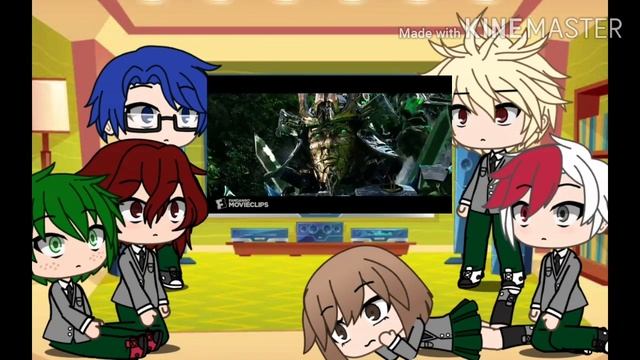 Mha reacts to the dinobots///////transformers part 2 смотреть онлайн