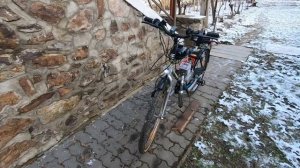 Велосипед с мотором 100сс из Германии