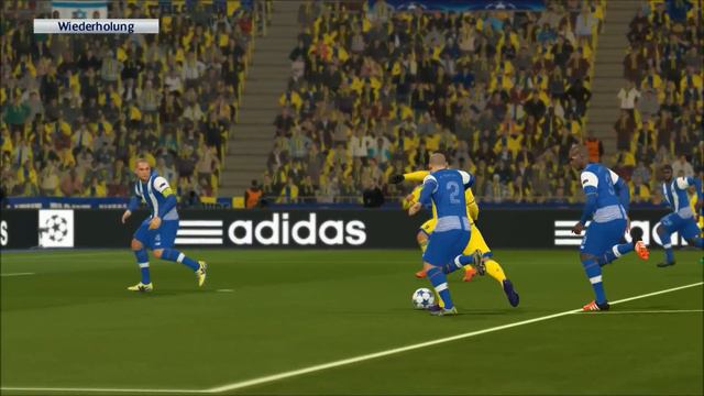 UEFA CHAMPIONS LEAGUE GROUP G MACCABI TEL AVIV VS FC PORTO 04.11.2015 PES 2016 смотреть онлайн
