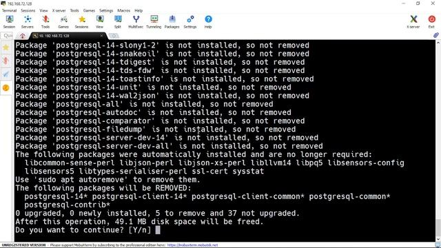 PostgreSQL Tutorial - 18 - How to Uninstall PostgreSQL in Ubuntu смотреть онлайн