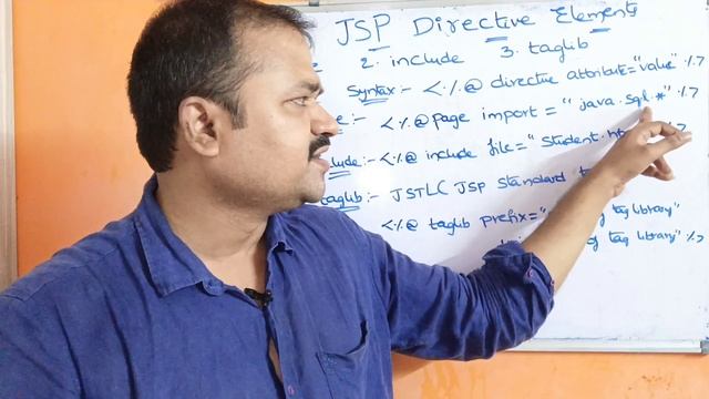 JSP Directive Elements || page || include || taglib || Web Technologies смотреть онлайн