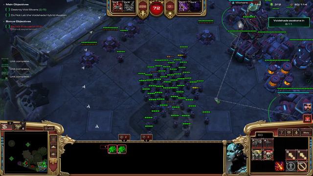 Starcraft ll Co-op Solo Slowruns: Mengsk P3 on Scythe of Amon смотреть онлайн