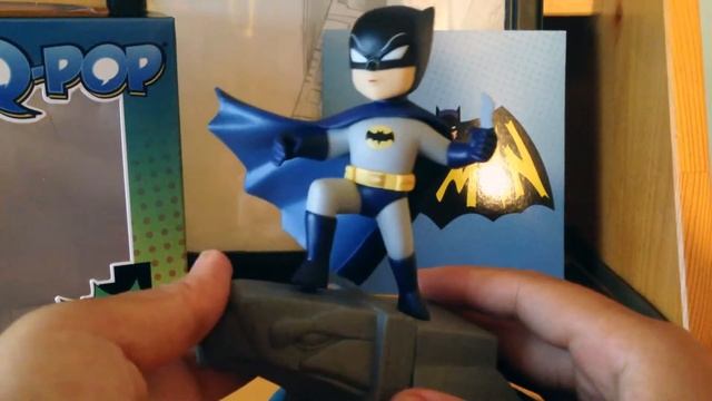 Q-Pop Batman Figure From The Classic TV Series Unboxing Review! Loot Crate Exclusive! смотреть онлайн