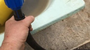 Водопровод  для полива огорода из пруда!