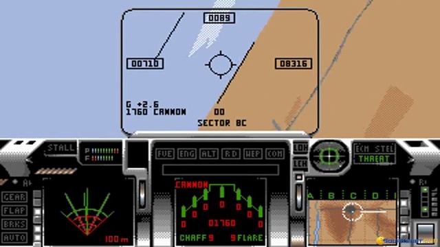 F-29 Retaliator gameplay (PC Game, 1989) смотреть онлайн
