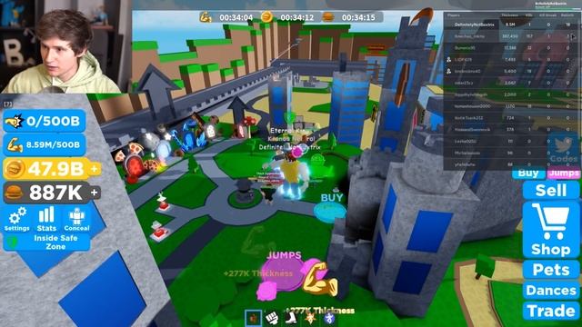 GETTING MAX LEVEL BODY in Thick Legends! // roblox смотреть онлайн