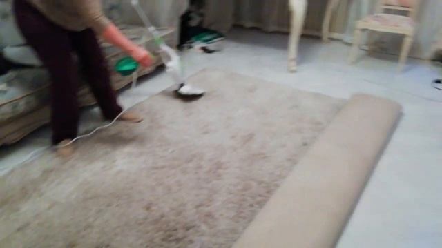 Лучший способ почистить ворсовый ковёр! Обзор пароочистителя KITFORT KT-1004 смотреть онлайн